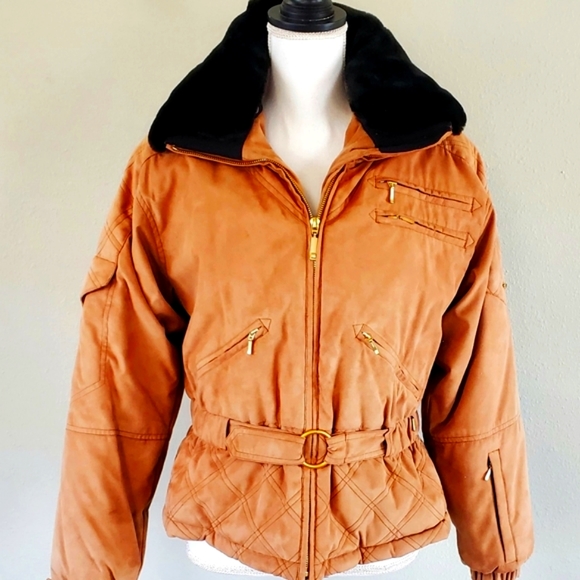 NILS Quilted Tan Winter Coat - Size 6 (EUC) - Picture 14 of 16